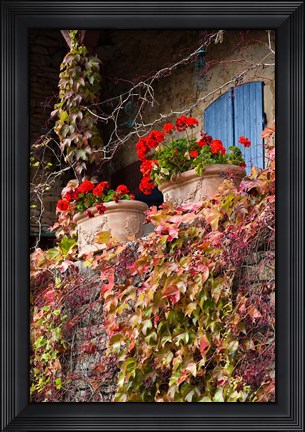 Framed Brancion, Maconnais Area, France Print