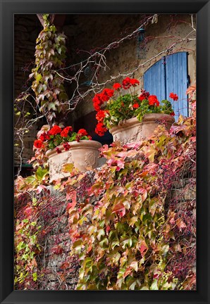 Framed Brancion, Maconnais Area, France Print