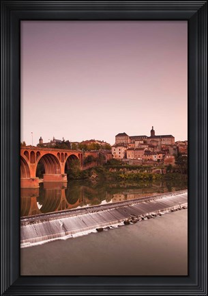 Framed Midi-Pyrenees at Dusk Print