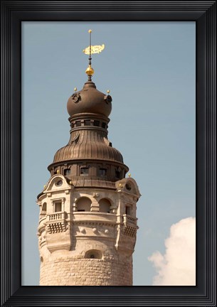 Framed Schilllerstrasse, Leipzig, Germany Print