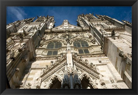 Framed St Peter&#39;s Cathedral, Regensburg, Germany Print