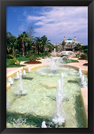 Framed Casino at Monte Carlo Print