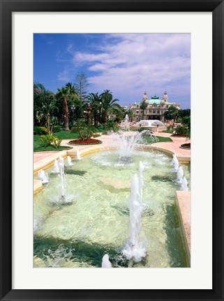 Framed Casino at Monte Carlo Print