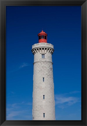 Framed Mole St-Louis Pier Lighthouse Print