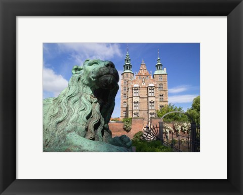 Framed Rosenborg Palace, Denmark Print