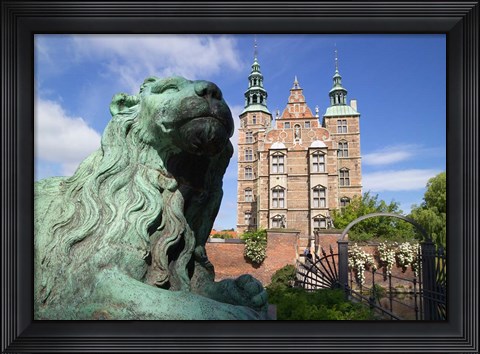 Framed Rosenborg Palace, Denmark Print
