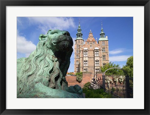 Framed Rosenborg Palace, Denmark Print