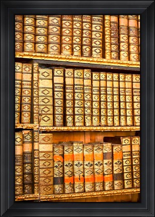 Framed Austria, Melk Abbey library Print