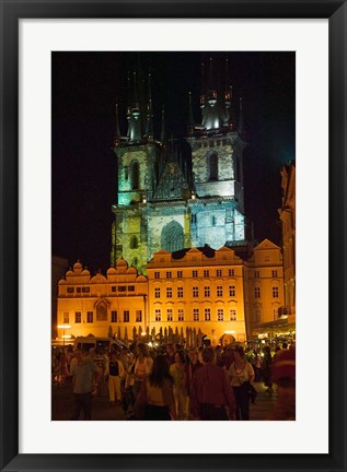 Framed Old Town, Czech Republic Print