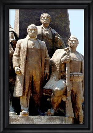 Framed Albania, Vlore, Independence Monument Print