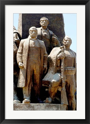 Framed Albania, Vlore, Independence Monument Print