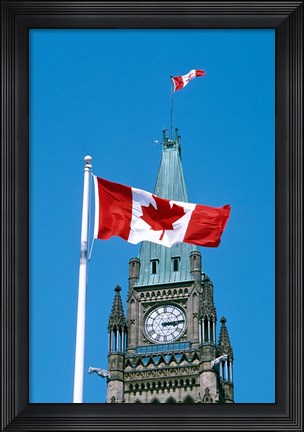 Framed Parliament Hill buildings Print