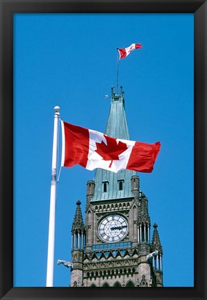 Framed Parliament Hill buildings Print