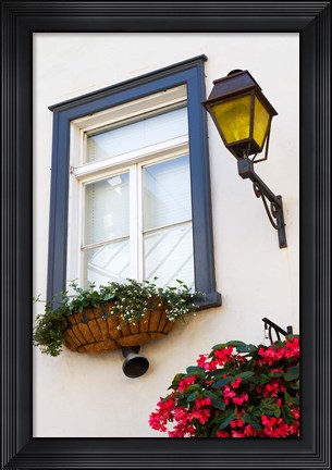 Framed Old Town Window Print