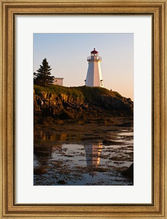 Framed New Brunswick, Letite Passage Lighthouse Print
