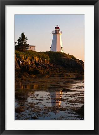 Framed New Brunswick, Letite Passage Lighthouse Print