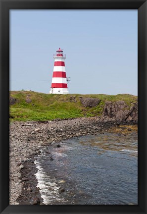 Framed Brier Island Lighthouse, Canada Print