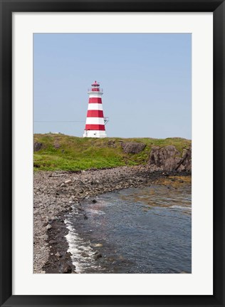 Framed Brier Island Lighthouse, Canada Print