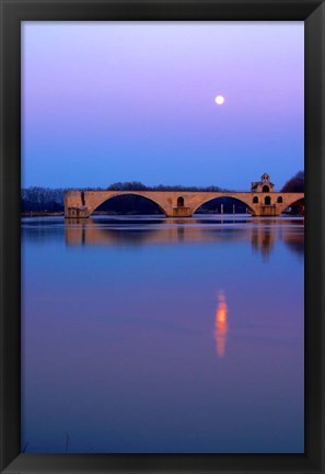 Framed St Benezet Bridge, Avignon Print