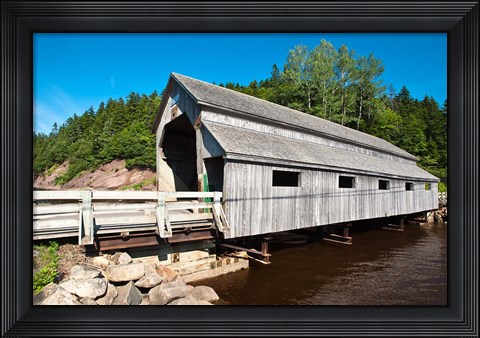 Framed New Brunswick, Irish River Print