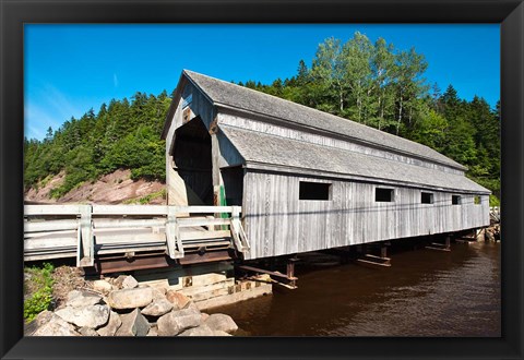 Framed New Brunswick, Irish River Print