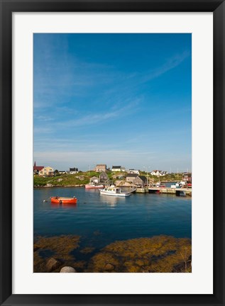 Framed Peggy&#39;s Cove Fishing Village Print