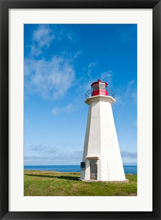 Framed Shipwreck Point Lighthouse Print