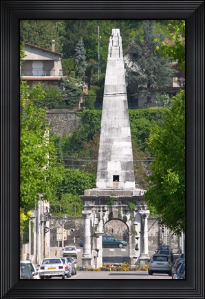 Framed Pyramid in Vienne, Isere Isere, France Print