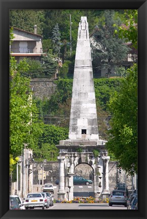 Framed Pyramid in Vienne, Isere Isere, France Print