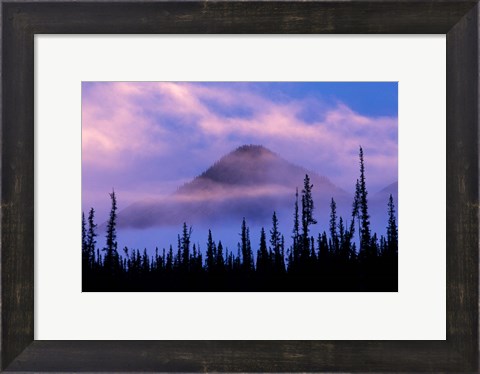 Framed MacKenzie Mountains, Canada Print