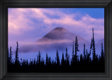Framed MacKenzie Mountains, Canada Print