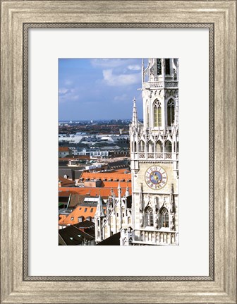 Framed Glockenspiel from Saint Peter&#39;s Church Print