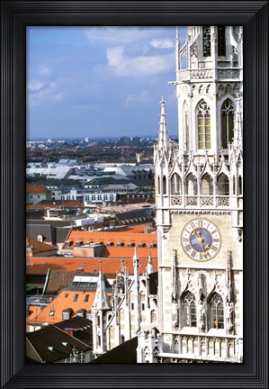 Framed Glockenspiel from Saint Peter&#39;s Church Print