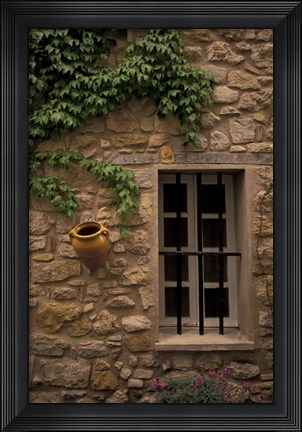 Framed Cote D&#39;Azure, French Riviera, France Print