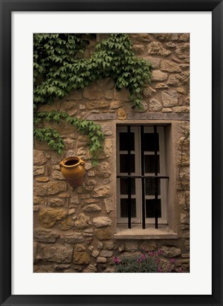 Framed Cote D&#39;Azure, French Riviera, France Print