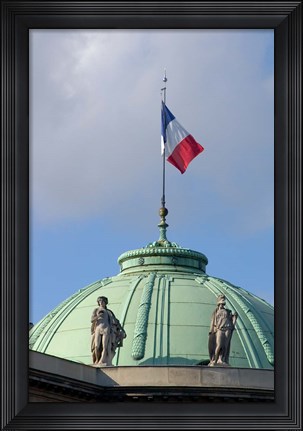 Framed Legion of Honor Dome, Paris, France Print