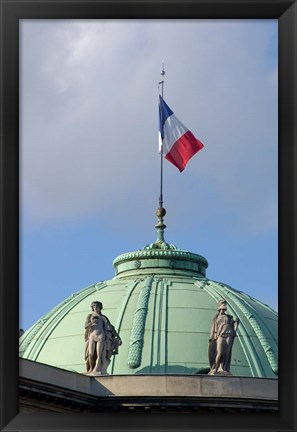 Framed Legion of Honor Dome, Paris, France Print