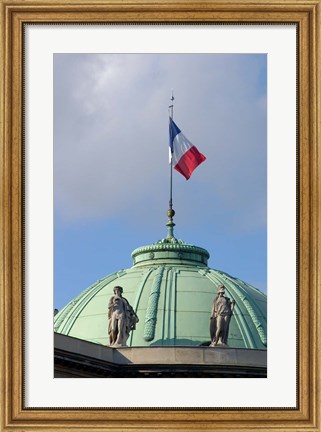 Framed Legion of Honor Dome, Paris, France Print