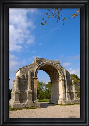 Framed Triumphal Arch, St Remy de Provence, France Print