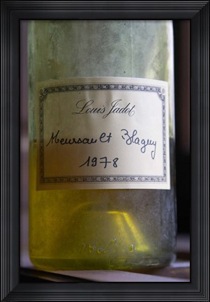 Framed Bottle of Louis Jadot Meursault Blagny Print