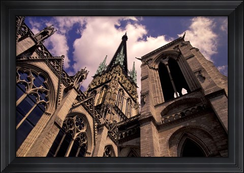 Framed Eglise St Ouen, Normandy, France Print