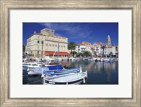 Framed Sanary Sur Mer, France II Print