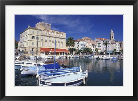 Framed Sanary Sur Mer, France II Print