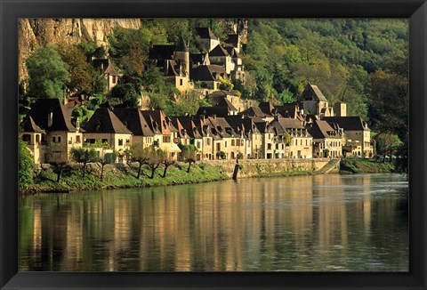 Framed Dordogne River, France Print