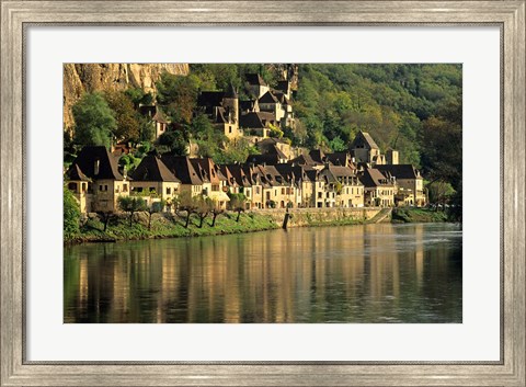 Framed Dordogne River, France Print