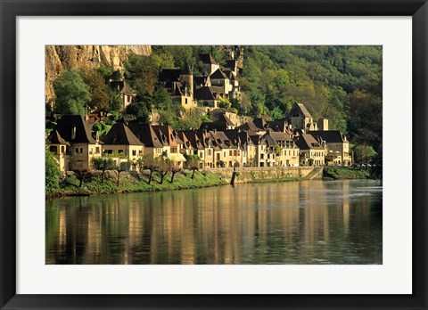 Framed Dordogne River, France Print