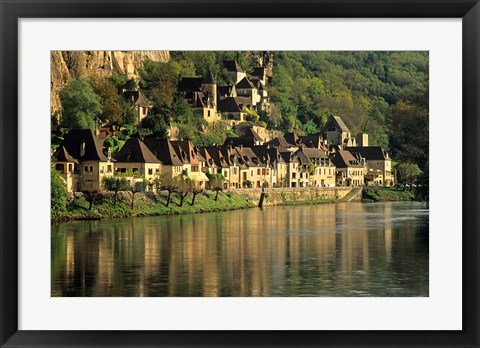 Framed Dordogne River, France Print