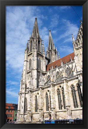 Framed Regensburg, Bavaria, Germany Print