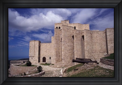 Framed Citadel Fortress, Kruja Print