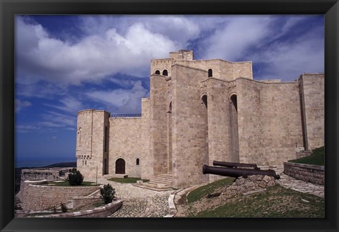 Framed Citadel Fortress, Kruja Print